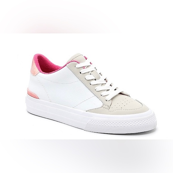 Kelly and Katie Abiellie Sneaker | Pink/White/Tan | Size: 7.5 🩷🤍🤎 - Picture 1 of 8